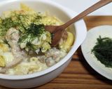冬にぴったり。青のり香るグラタン作り方5写真