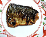 シロ菜の炊いたんと、焼き塩サバ。作り方13写真
