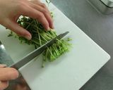 【副菜】レンジで!豆苗と塩昆布のナムル作り方2写真