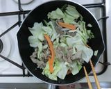 【主菜・副菜】簡単!豚キムチ風作り方4写真