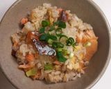 冷凍食品で。鮭の炊き込みご飯作り方7写真