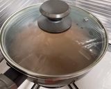 米粉ココアパンケーキ　フライパン作り方2写真