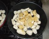 里芋の油揚げ煮♪簡単せき・痰・喉のつまり作り方2写真