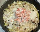 カニクリームパスタ作り方10写真