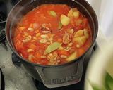 クリスマス 鍋 鶏肉のトマト煮込み 簡単作り方8写真