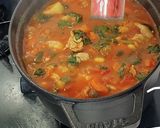 クリスマス 鍋 鶏肉のトマト煮込み 簡単作り方13写真