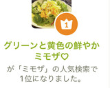 グリーンと黄色の鮮やかミモザ♡作り方8写真