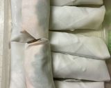グルテンフリー　米粉のエビ春巻き作り方4写真