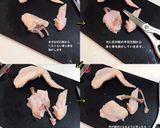 手羽先の肉詰♡フライドチキン・ロリポップ作り方2写真