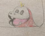 キャラ弁　ポケモンホゲータ作り方1写真