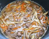冷めても美味しい！牛ごぼう飯作り方6写真