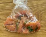鶏ささみ肉で作る♫大葉入りとり天作り方2写真