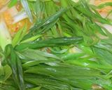トロッと煮！白菜と長ネギのチリソース作り方5写真