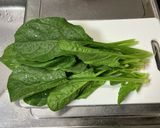 バターソテーほうれん草と納豆のサラダ作り方1写真