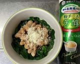 バターソテーほうれん草と納豆のサラダ作り方9写真
