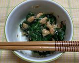 バターソテーほうれん草と納豆のサラダ作り方11写真