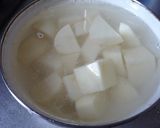 付け合せのポテトサラダ作り方1写真