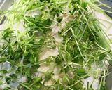 長芋と大根と豆苗のトロトロ豆乳坦々鍋作り方6写真
