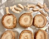 【楽めし】椎茸キムチーズ作り方1写真