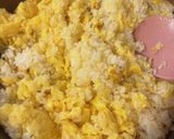 蟹チャーハン作り方4写真