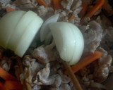 簡単！豚肉とほうれん草の甘辛炒め作り方3写真