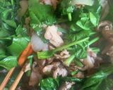 簡単!豚肉とほうれん草の甘辛炒め作り方4写真