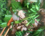 簡単！豚肉とほうれん草の甘辛炒め作り方4写真