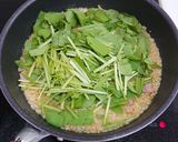 【野菜ソムリエ】京壬生菜のみそ汁リゾット作り方5写真