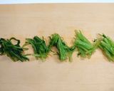 【野菜ソムリエ】京壬生菜と柿の白和え作り方2写真