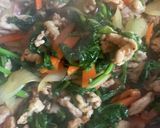簡単!豚肉とほうれん草の甘辛炒め作り方5写真