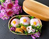 65℃ ロールチキンとヤリイカ弁当作り方25写真