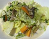 あったかスープ☆野菜たっぷりちゃんぽん風作り方5写真