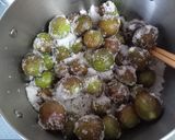 イチジクの甘煮！作り方1写真