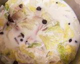 白菜とハムときのこの即席クリームシチュー作り方7写真