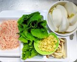 鶏ひき肉と焼き蕪とシメジのそぼろ餡かけ作り方1写真
