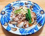 鶏ひき肉と焼き蕪とシメジのそぼろ餡かけ作り方10写真
