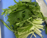 水菜と揚げの煮浸し作り方1写真