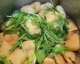 水菜と揚げの煮浸し作り方5写真