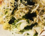 ちりめんじゃこのやまかけ揚げ玉/天かす丼作り方2写真