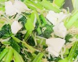 小松菜とツナのスパニッシュオムレツ作り方3写真