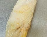 レンジで5分！鶏むね肉のハーブロール巻作り方2写真