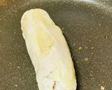 レンジで5分！鶏むね肉のハーブロール巻作り方3写真