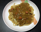 パスタでカレー焼きそばと応用編もどうぞ作り方7写真