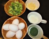 ブロッコリー入りオムレツ作り方1写真