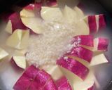 簡単★ほっこり塩麹さつまいもご飯作り方3写真