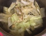焼きキャベツの味噌汁作り方2写真