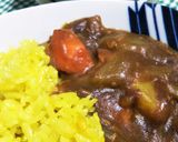 くちなしの実で サフランライス風ご飯作り方4写真
