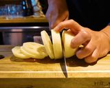 蓮根の海老はさみ揚げ作り方1写真