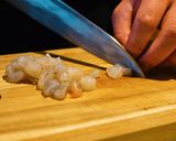 蓮根の海老はさみ揚げ作り方2写真