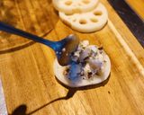 蓮根の海老はさみ揚げ作り方6写真